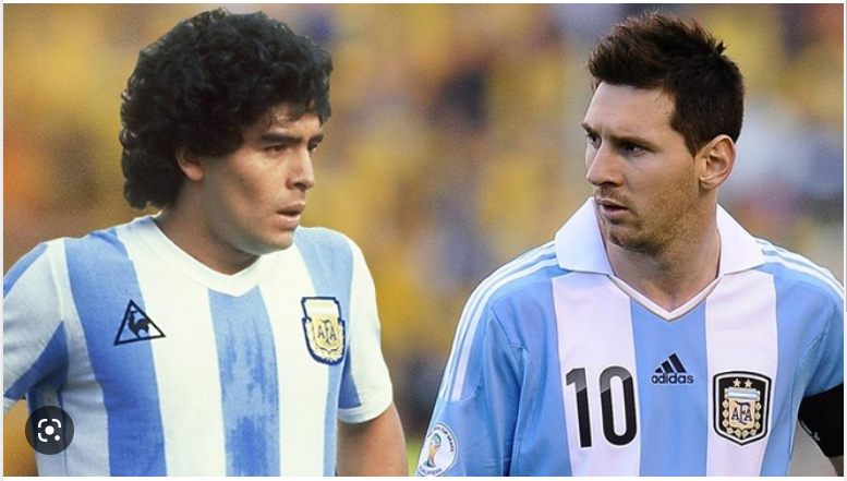 Messi sánh ngang huyền thoại Marado