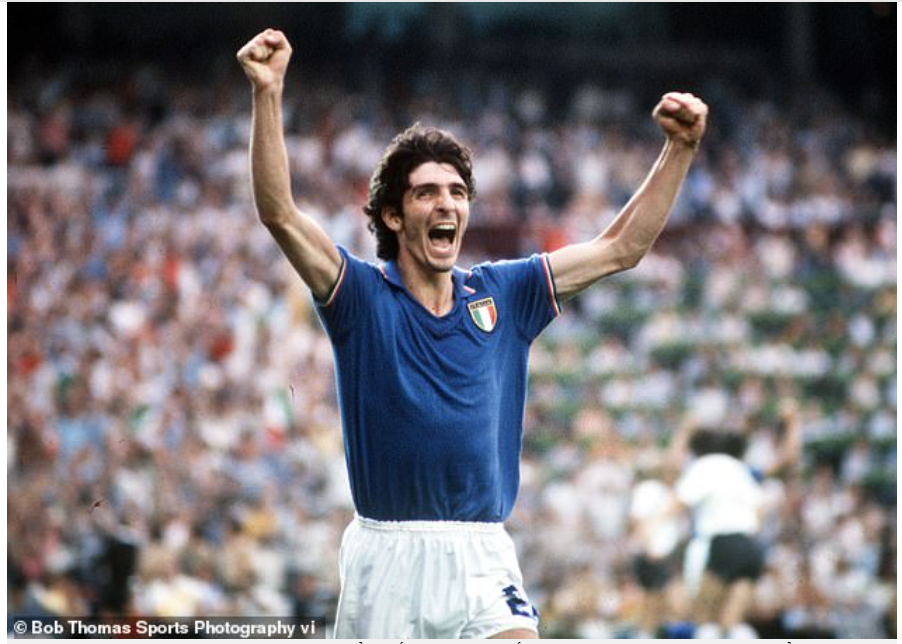 "Người hùng" của Iatly Rossi đã đưa đội tuyển quốc gia vô địch thế giới ở Tây Ban Nha vào năm 1982.