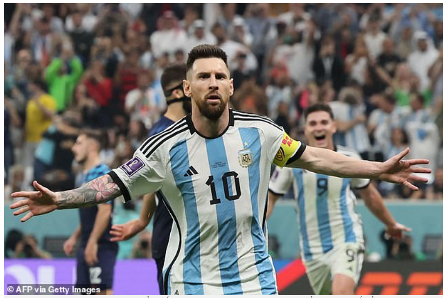 Lionel Messi đã tạo ra một đẳng cấp khác khi Argentina đánh bại Croatia để vào chung kết- nhà cái UK88